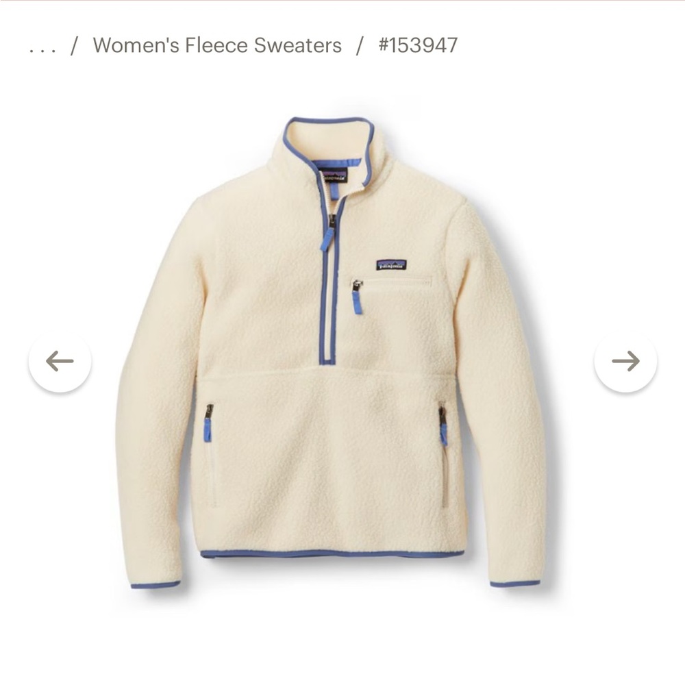 Patagonia Retro Pile Marsupial Fleece Pullover